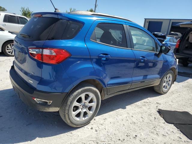 MAJ3S2GE0KC295452 - 2019 FORD ECOSPORT SE BLUE photo 3