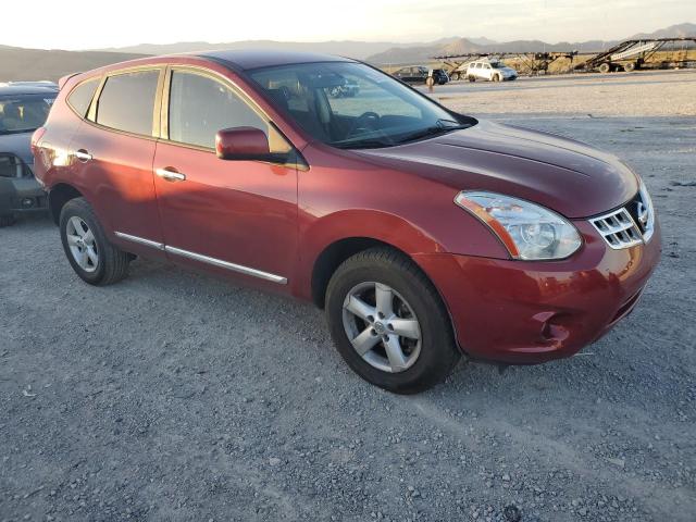 JN8AS5MT6DW550827 - 2013 NISSAN ROGUE S RED photo 4