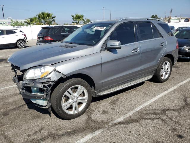 4JGDA5HB6DA133097 - 2013 MERCEDES-BENZ ML 350 4MATIC SILVER photo 1