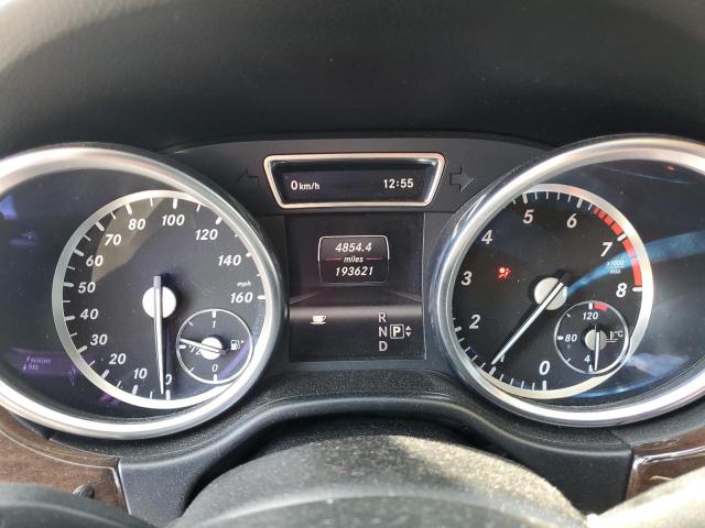 4JGDA5HB6DA133097 - 2013 MERCEDES-BENZ ML 350 4MATIC SILVER photo 9