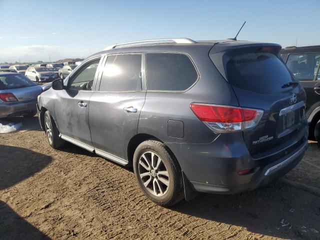 5N1AR2MM7DC670910 - 2013 NISSAN PATHFINDER S GRAY photo 2