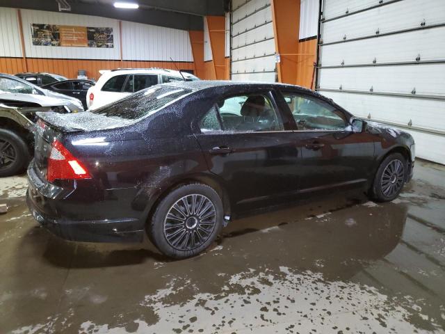 3FAHP0CG6AR379908 - 2010 FORD FUSION SEL BLACK photo 3