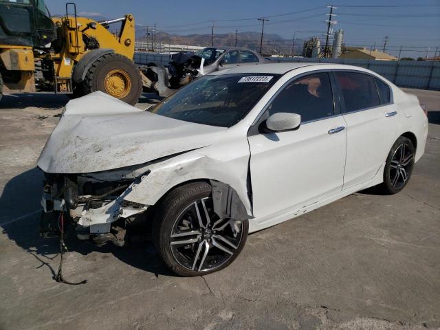 1HGCR2F13HA133132 - 2017 HONDA ACCORD SPORT SPECIAL EDITION WHITE photo 1