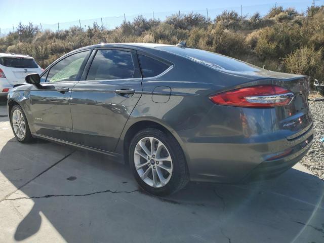 3FA6P0LU7KR221852 - 2019 FORD FUSION SE CHARCOAL photo 2