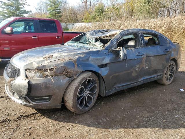 1FAHP2KT3FG151325 - 2015 FORD TAURUS SHO GRAY photo 1