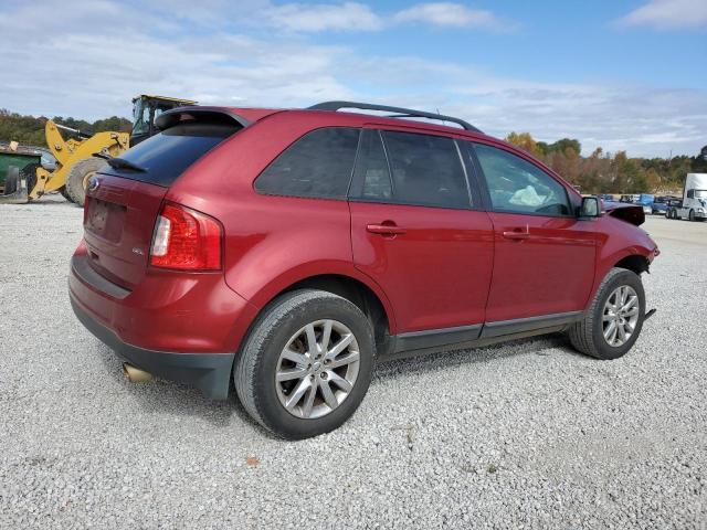 2FMDK3JC3EBA98500 - 2014 FORD EDGE SEL MAROON photo 3