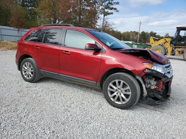 2FMDK3JC3EBA98500 - 2014 FORD EDGE SEL MAROON photo 4