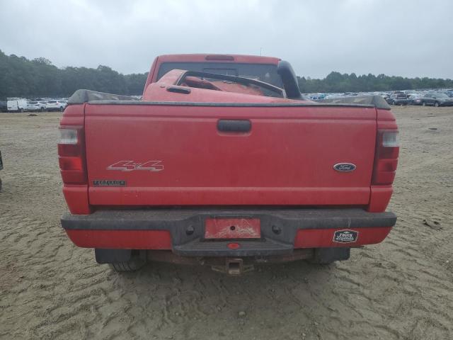 1FTZR45E42TA29205 - 2002 FORD RANGER SUPER CAB RED photo 6