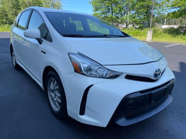 JTDZN3EU0GJ047734 - 2016 TOYOTA PRIUS V WHITE photo 1