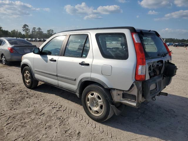 SHSRD78566U445222 - 2006 HONDA CR-V LX SILVER photo 2