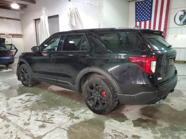 1FM5K8GC0NGA81607 - 2022 FORD EXPLORER ST BLACK photo 2