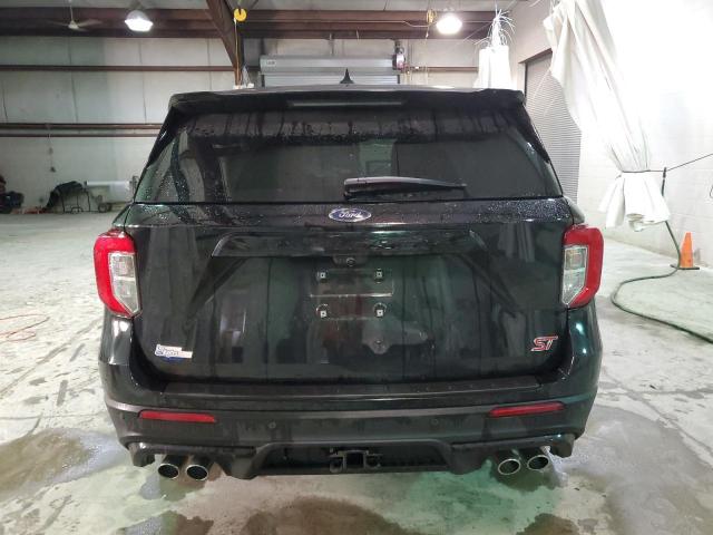 1FM5K8GC0NGA81607 - 2022 FORD EXPLORER ST BLACK photo 6