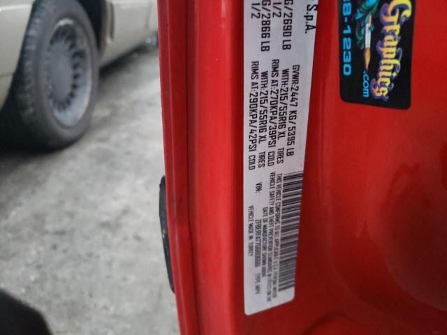 ZFBERFAT7G6B06661 - 2016 RAM PROMASTER Qırmızı foto 13