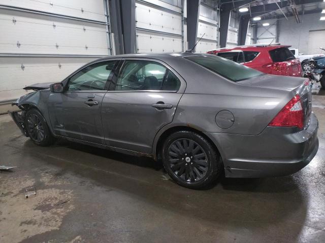 3FADP0L38AR298551 - 2010 FORD FUSION HYBRID GRAY photo 2