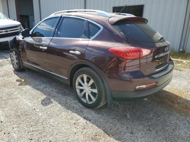 JN1BJ0HR1FM771371 - 2015 INFINITI QX50 BURGUNDY photo 2