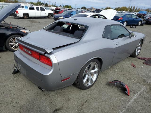 2C3CDYAGXDH651752 - 2013 DODGE CHALLENGER SXT SILVER photo 3