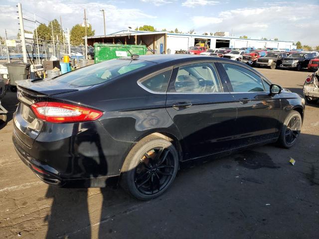 3FA6P0T9XGR262592 - 2016 FORD FUSION SE BLACK photo 3