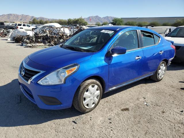 3N1CN7AP1GL889474 - 2016 NISSAN VERSA S BLUE photo 1