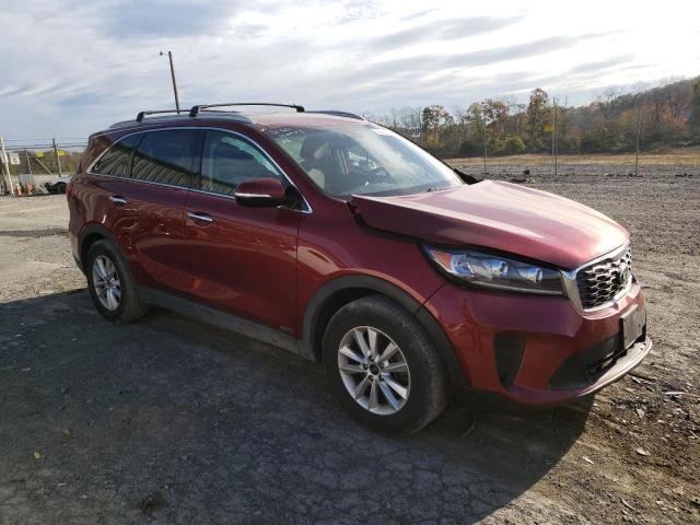 5XYPGDA35KG471164 - 2019 KIA SORENTO L RED photo 4