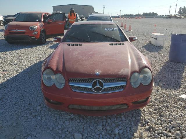 WDBSK75F34F062616 - 2004 MERCEDES-BENZ SL 500 RED photo 5