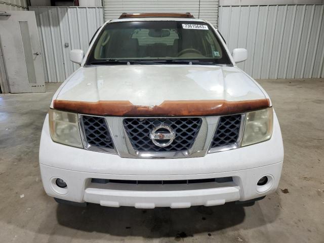 5N1AR18U65C761480 - 2005 NISSAN PATHFINDER LE 白色 照片 5