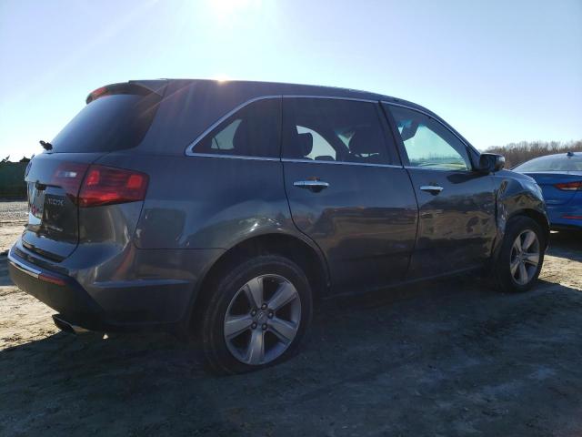 2HNYD2H26CH527382 - 2012 ACURA MDX GRAY photo 3