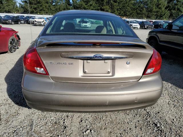 1FAFP53U92G182234 - 2002 FORD TAURUS SE BEIGE photo 6