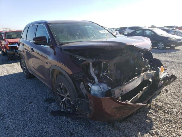 5TDJKRFH7GS251847 - 2016 TOYOTA HIGHLANDER XLE შავი ფოტო 4