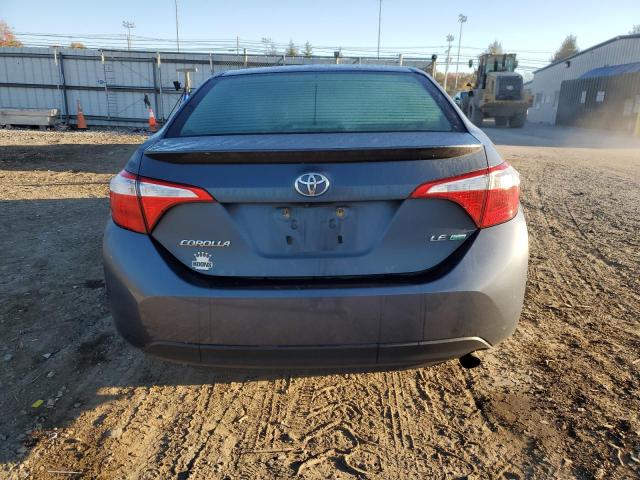 2T1BPRHE4FC258108 - 2015 TOYOTA COROLLA ECO GRAY photo 6