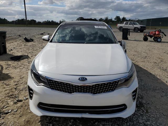 5XXGW4L27GG016545 - 2016 KIA OPTIMA SX WHITE photo 5