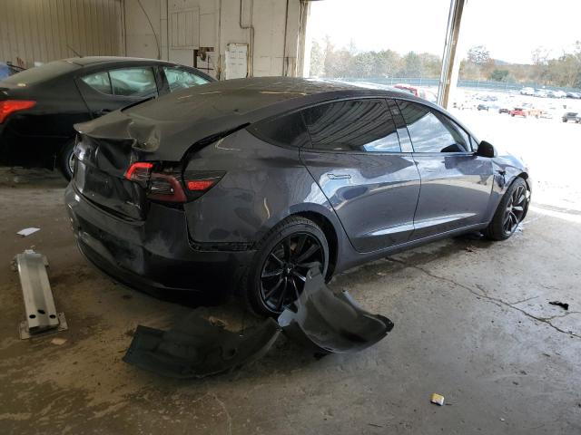 5YJ3E1EB7MF983975 - 2021 TESLA MODEL 3 GRAY photo 3