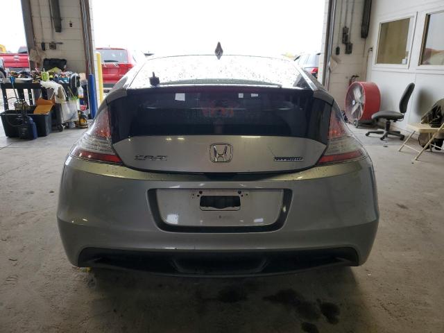 JHMZF1C49BS007867 - 2011 HONDA CR-Z SILVER photo 6