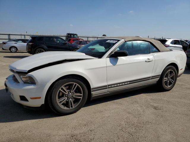 1ZVBP8EM9C5286630 - 2012 FORD MUSTANG WHITE photo 1