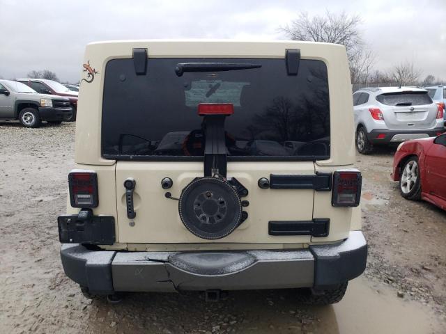 1J4BA3H12BL615570 - 2011 JEEP WRANGLER U SPORT TAN photo 6