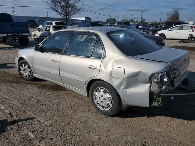 1NXBR12E31Z556189 - 2001 TOYOTA COROLLA CE GRAY photo 2