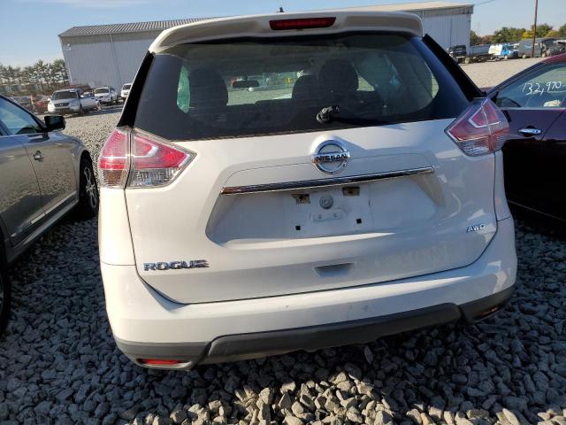 5N1AT2MV0FC830476 - 2015 NISSAN ROGUE S WHITE photo 6