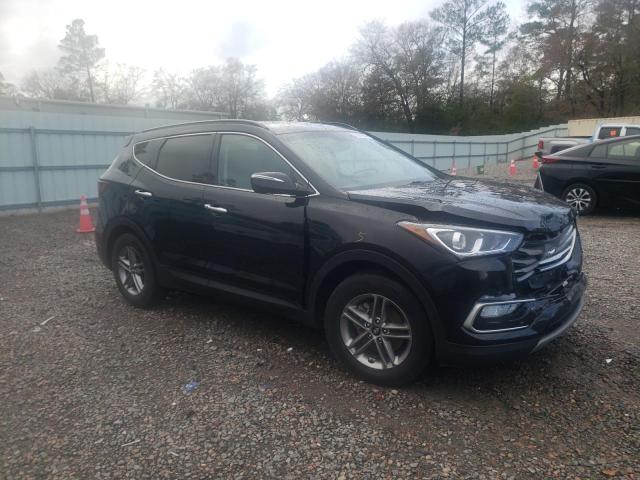 5NMZUDLB9JH103757 - 2018 HYUNDAI SANTA FE S BLACK photo 4