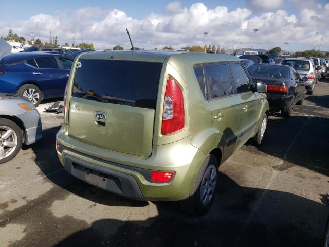 KNDJT2A56C7365554 - 2012 KIA SOUL GREEN photo 3