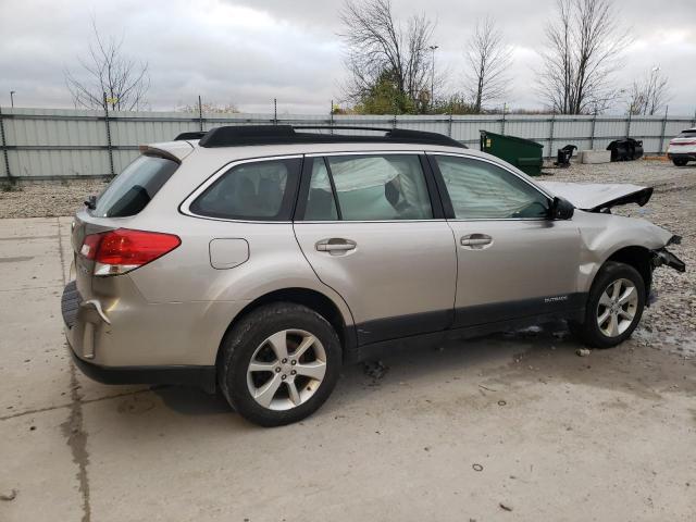 4S4BRCAC9E3212003 - 2014 SUBARU OUTBACK 2.5I TAN photo 3