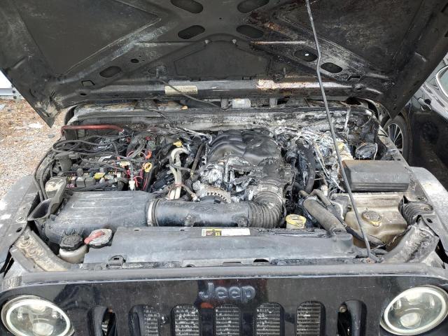 1C4BJWDG8GL139771 - 2016 JEEP WRANGLER U SPORT შავი ფოტო 11