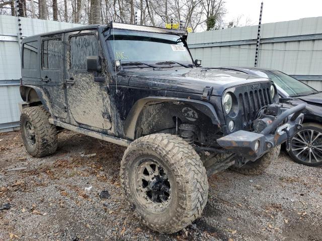 1C4BJWDG8GL139771 - 2016 JEEP WRANGLER U SPORT შავი ფოტო 4