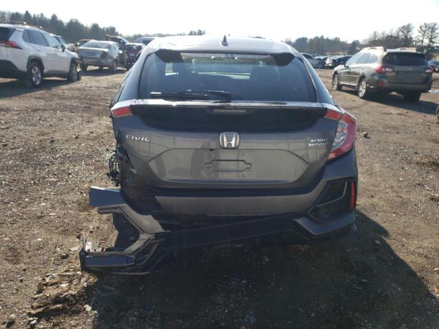 SHHFK7H96MU414504 - 2021 HONDA CIVIC SPORT TOURING GRAY photo 6