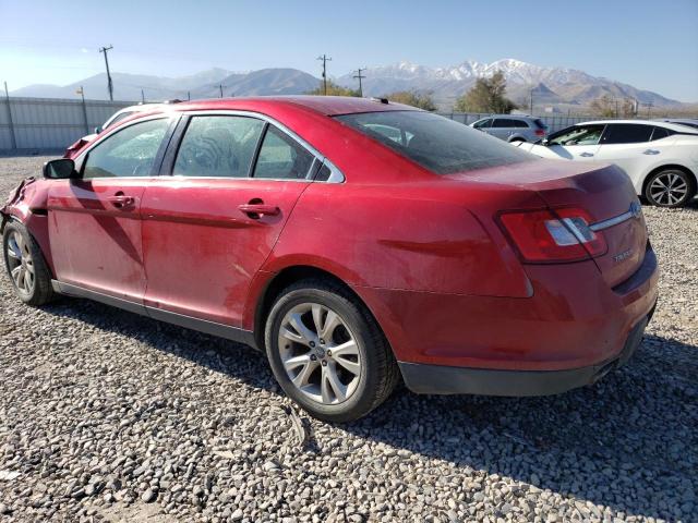 1FAHP2EW8AG145549 - 2010 FORD TAURUS SEL RED photo 2