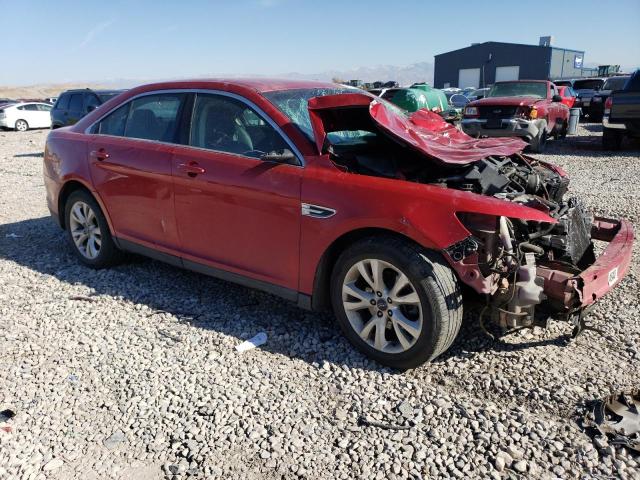 1FAHP2EW8AG145549 - 2010 FORD TAURUS SEL RED photo 4