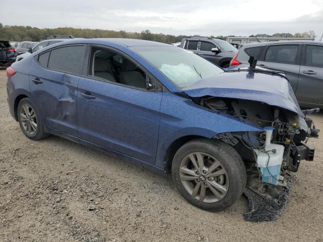 5NPD84LF3HH040105 - 2017 HYUNDAI ELANTRA SE BLUE photo 4