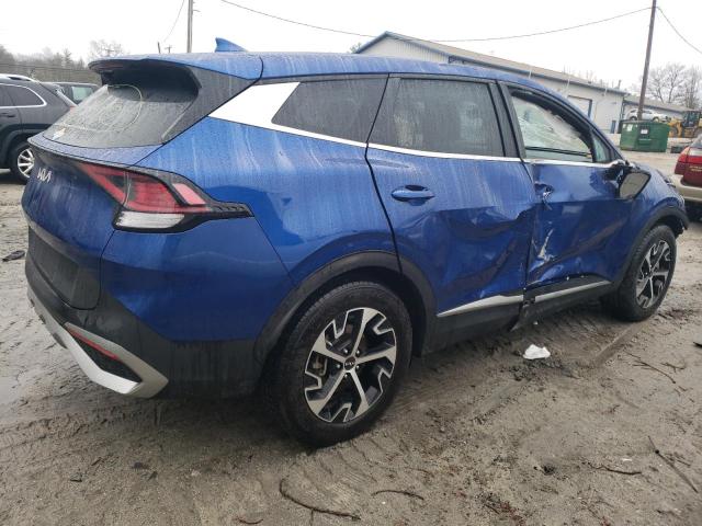 5XYK33AF5PG028076 - 2023 KIA SPORTAGE EX BLUE photo 3