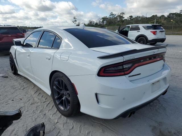 2C3CDXGJ1LH107541 - 2020 DODGE CHARGER SCAT PACK WHITE photo 2