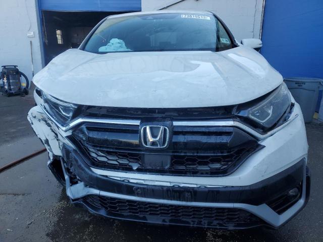 2HKRW2H81LH693325 - 2020 HONDA CR-V EXL WHITE photo 5