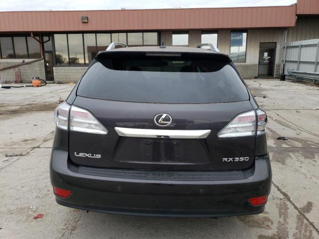 2T2BK1BA8AC053370 - 2010 LEXUS RX 350 CHARCOAL photo 6