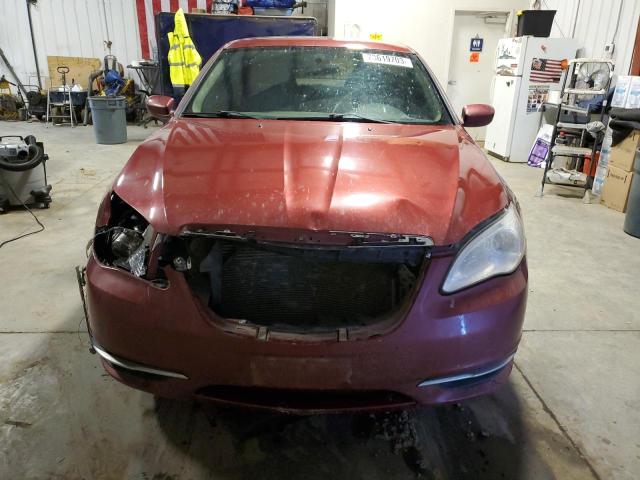 1C3CCBBG5CN247648 - 2012 CHRYSLER 200 TOURING BURGUNDY photo 5